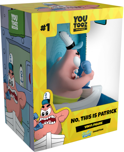 Spongebob Squarepants Patrick Star "No. This Is Patrick" Youtooz Vinyl Figure