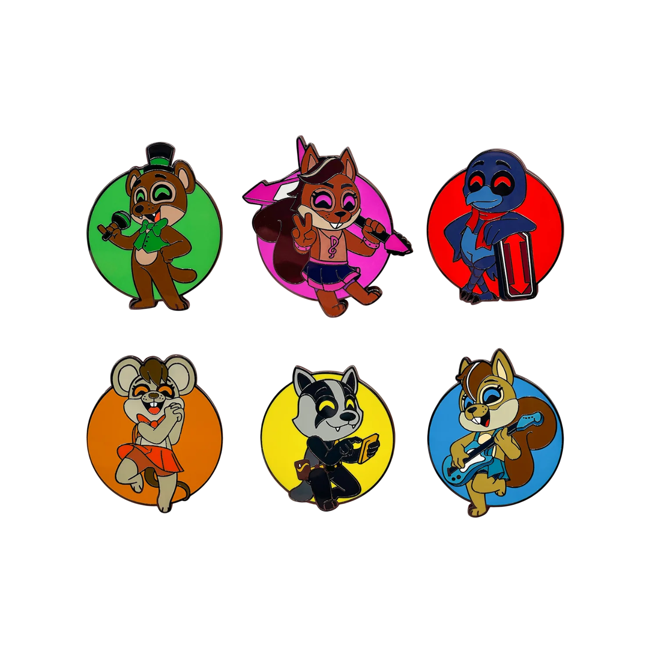 Five Nights At Freddy's Youtooz Pin Set Popgoes