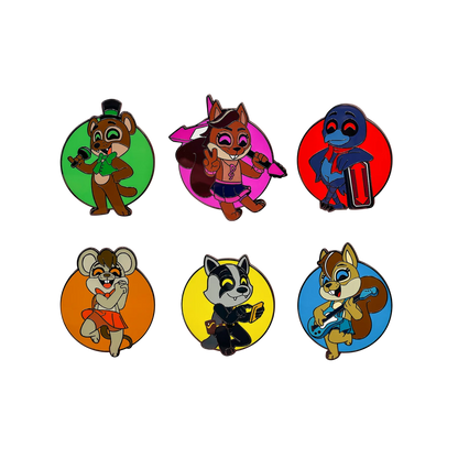 Five Nights At Freddy's Youtooz Pin Set Popgoes