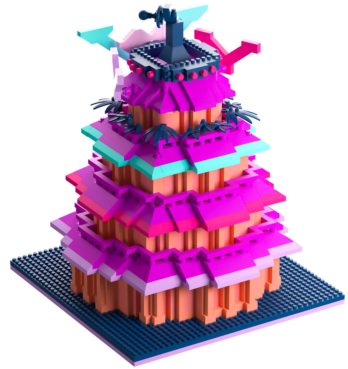 Hazbin Hotel Youtooz Brickset V Tower