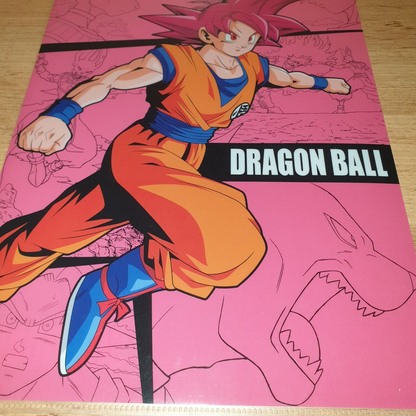 Dragon Ball Super Goku Super Saiyan God A4 Clear File