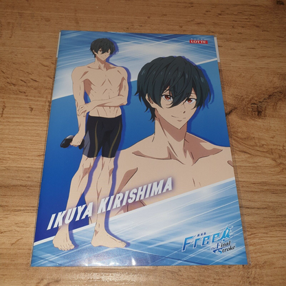 Free! The Final Stroke Ikuya Kirishima A5 Note Book