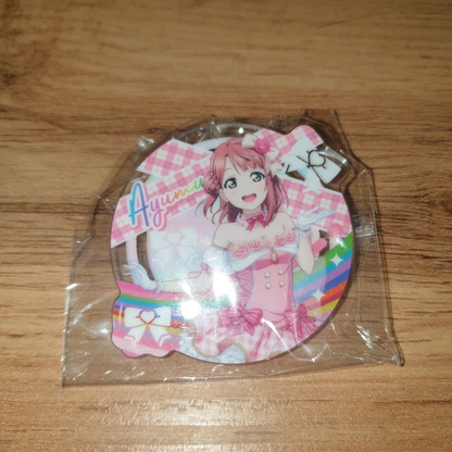 Love Live Nijigasaki Ayumu Uehara Acrylic Clip Badge