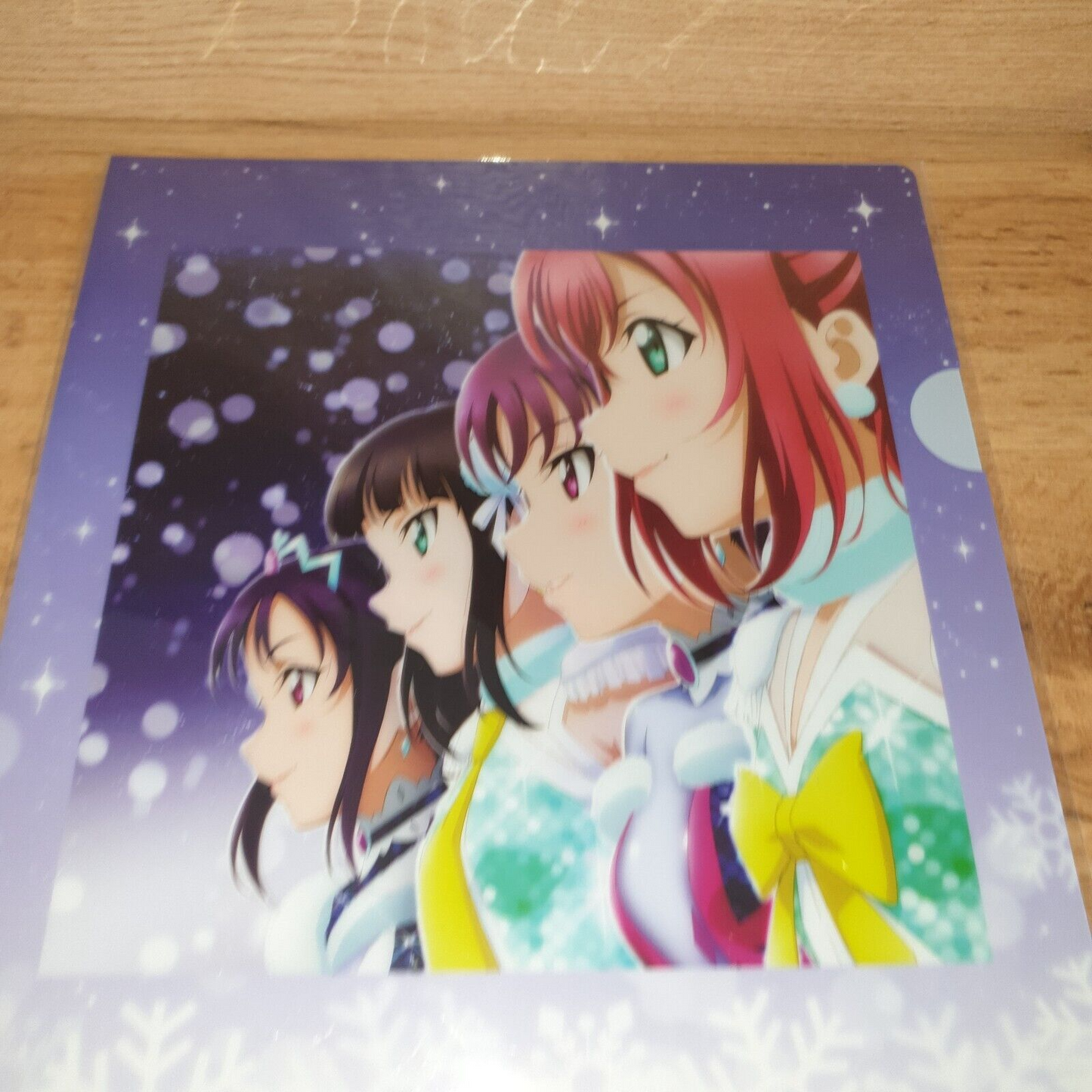 Love Live! Sunshine Saint Snow Dia & Ruby Kurosawa A4 Clear File