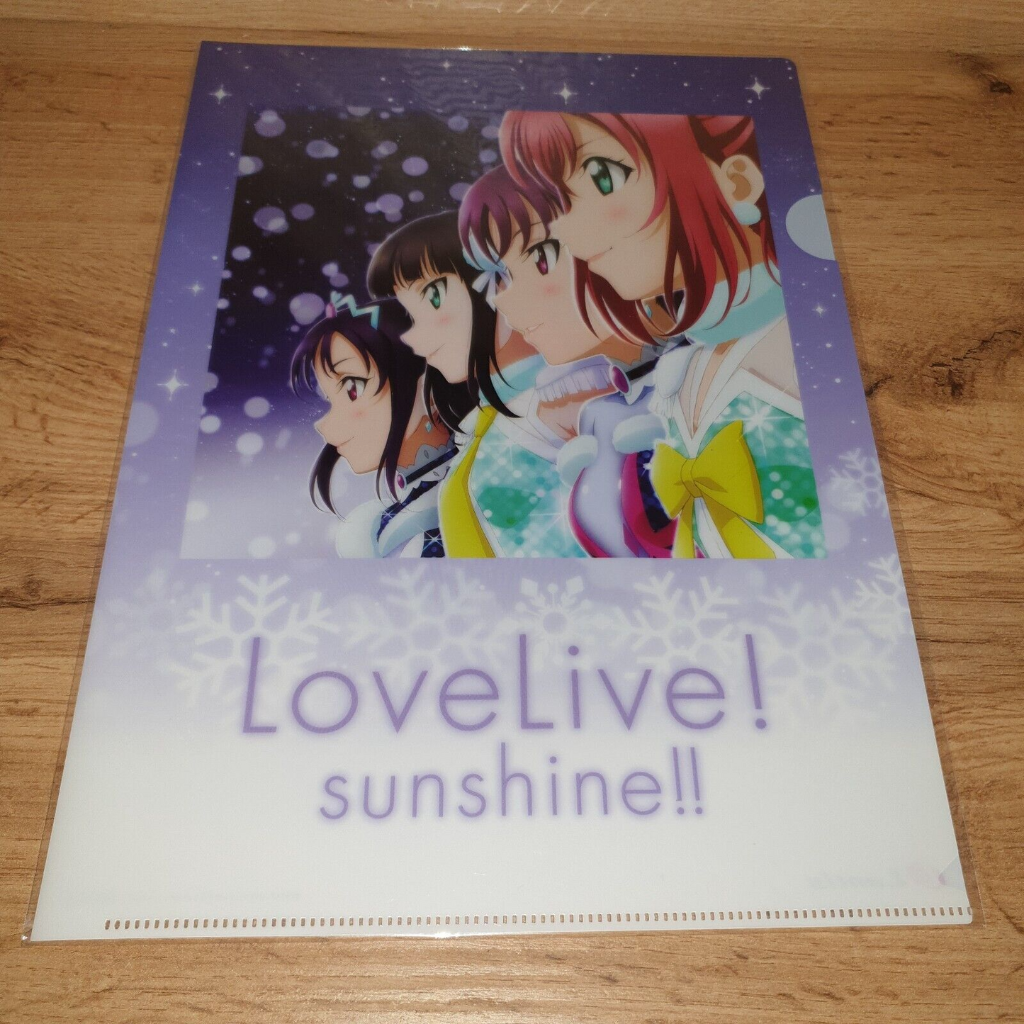 Love Live! Sunshine Saint Snow Dia & Ruby Kurosawa A4 Clear File