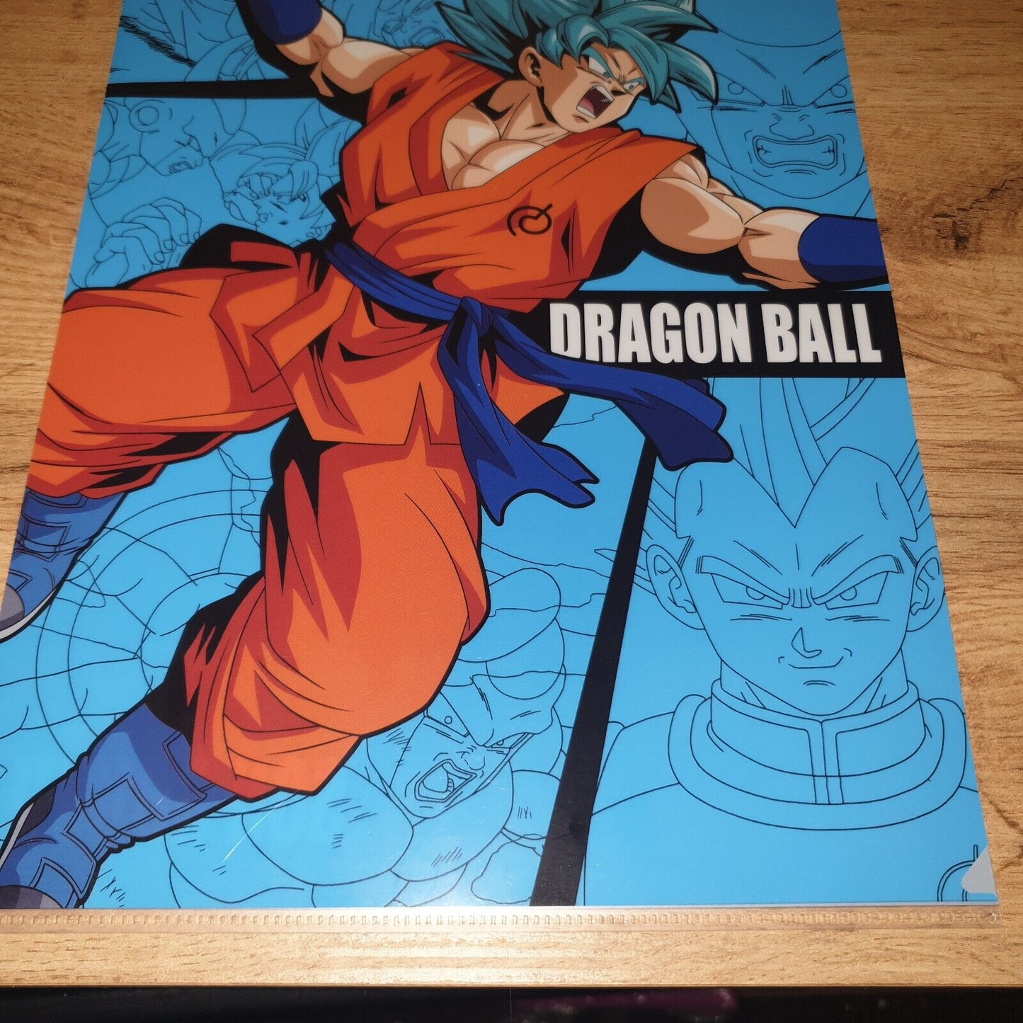 Dragon Ball Super Goku Super Blue A4 Clear File