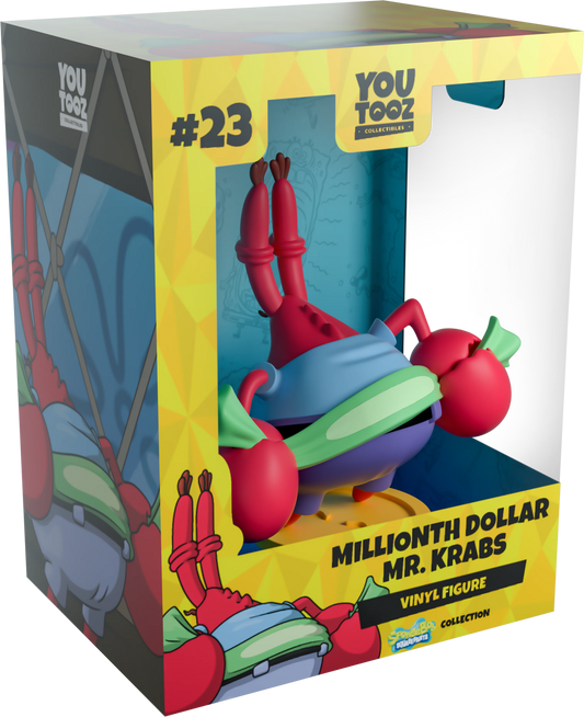 Spongebob Squarepants Youtooz Vinyl Figure Millionth Dollar Mr. Krabs