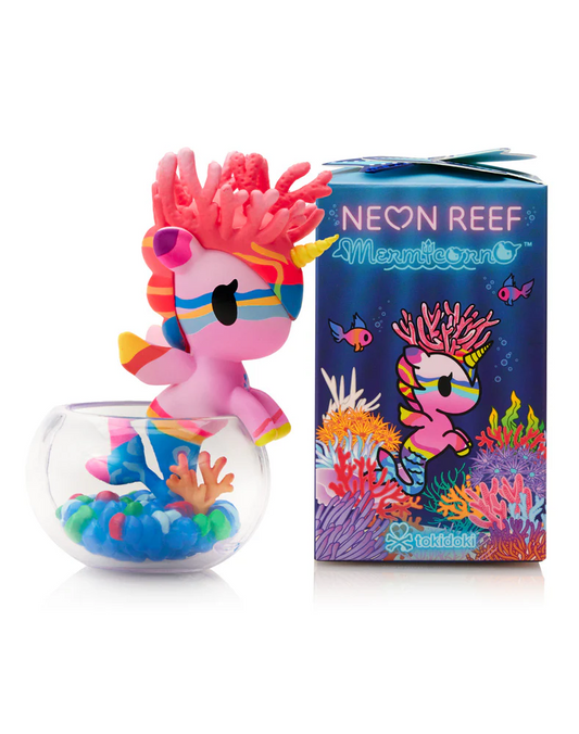 Tokidoki - Neon Reef Mermicorno Blind Box