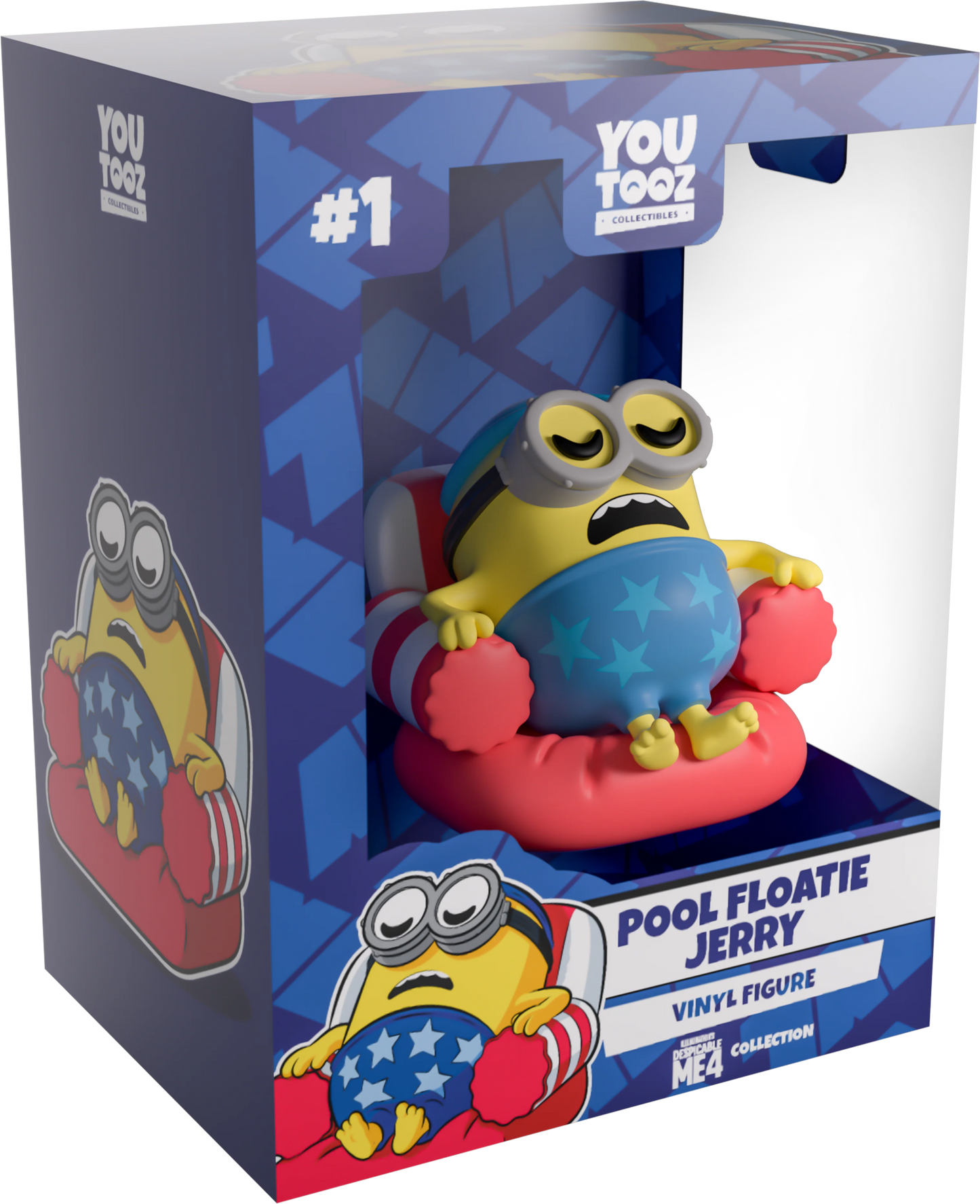 Despicable Me 4 Pool Floatie Jerry Youtooz Vinyl Figure