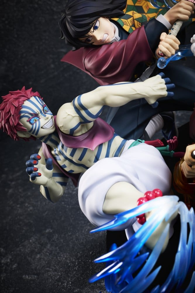 Demon Slayer: Kimetsu no Yaiba Statue Tanjiro Kamado & Giyu Tomioka & Akaza