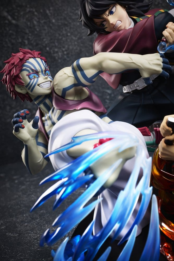 Demon Slayer: Kimetsu no Yaiba Statue Tanjiro Kamado & Giyu Tomioka & Akaza