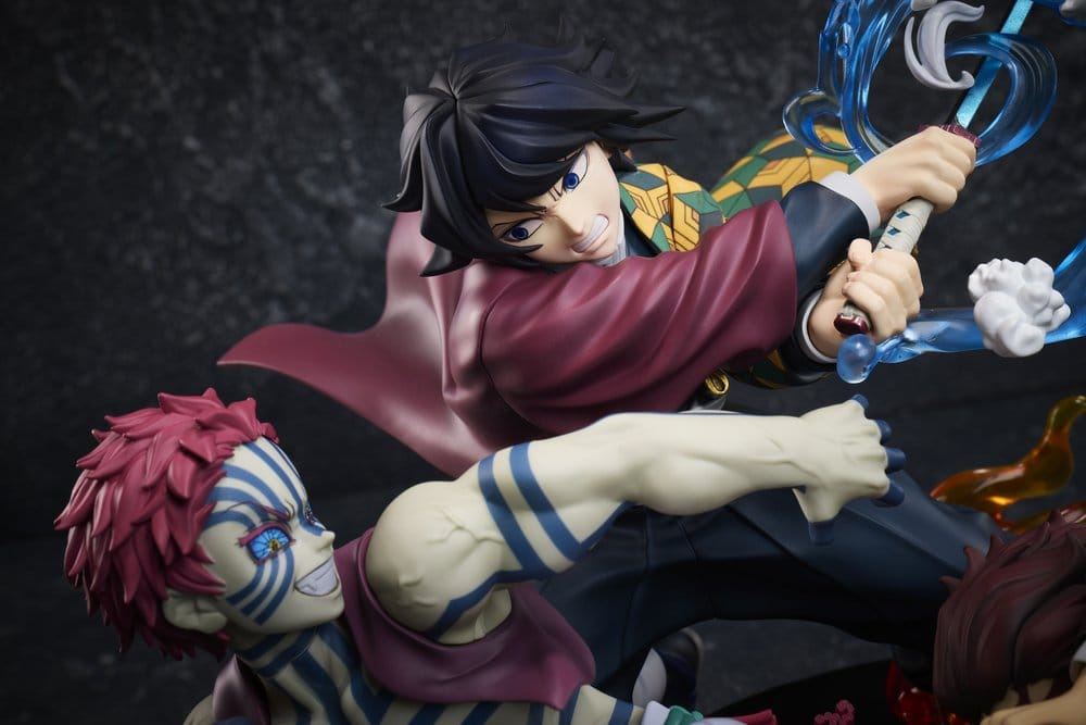 Demon Slayer: Kimetsu no Yaiba Statue Tanjiro Kamado & Giyu Tomioka & Akaza