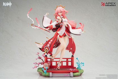 Genshin Impact 1/7 Scale Statue Yae Miko Astute Amusement Ver