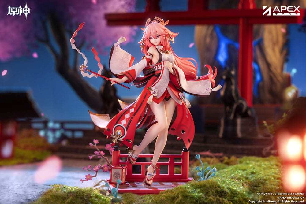 Genshin Impact 1/7 Scale Statue Yae Miko Astute Amusement Ver