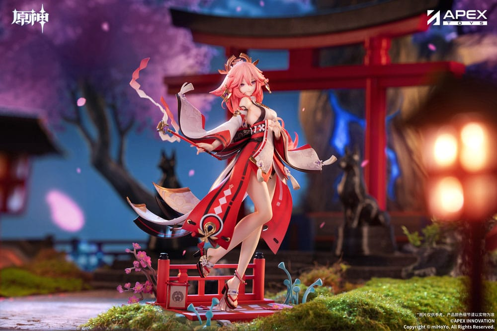 Genshin Impact 1/7 Scale Statue Yae Miko Astute Amusement Ver