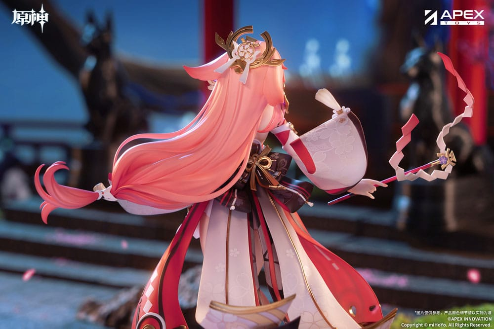 Genshin Impact 1/7 Scale Statue Yae Miko Astute Amusement Ver