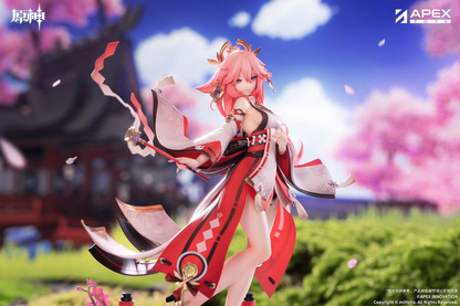 Genshin Impact 1/7 Scale Statue Yae Miko Astute Amusement Ver