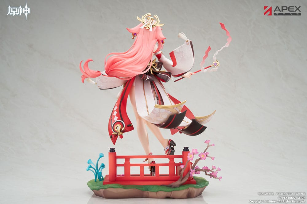 Genshin Impact 1/7 Scale Statue Yae Miko Astute Amusement Ver