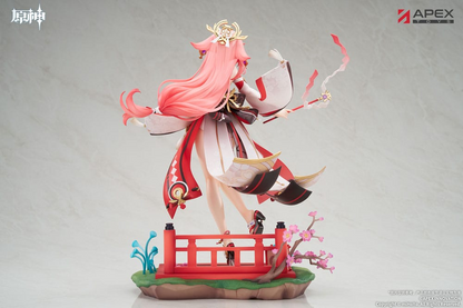 Genshin Impact 1/7 Scale Statue Yae Miko Astute Amusement Ver