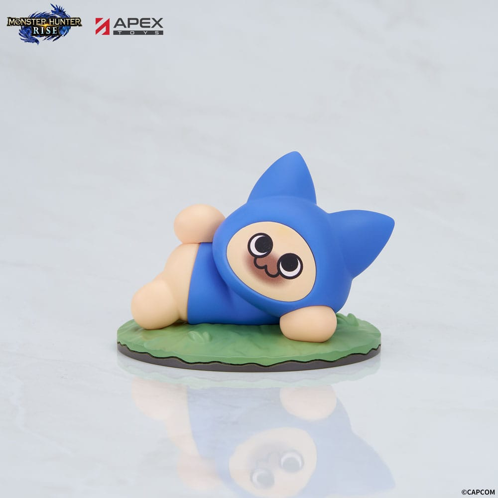 Monster Hunter Rise Blind Box Figures Felyne Cat - (Complete Box)