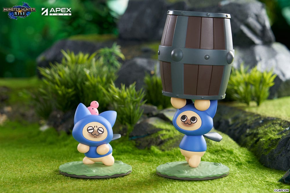 Monster Hunter Rise Blind Box Figures Felyne Cat - (Complete Box)