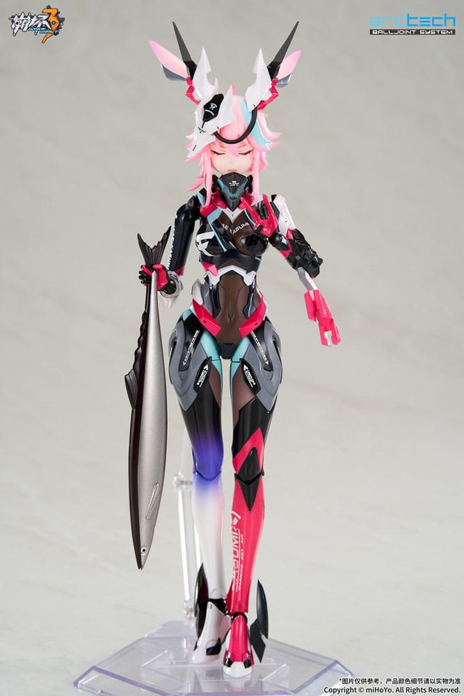 Honkai Impact 3rd Arctech 1/8 Scale Posable Statue Yae Kasumi - Darkbolt Jonin Neon Shade Ver