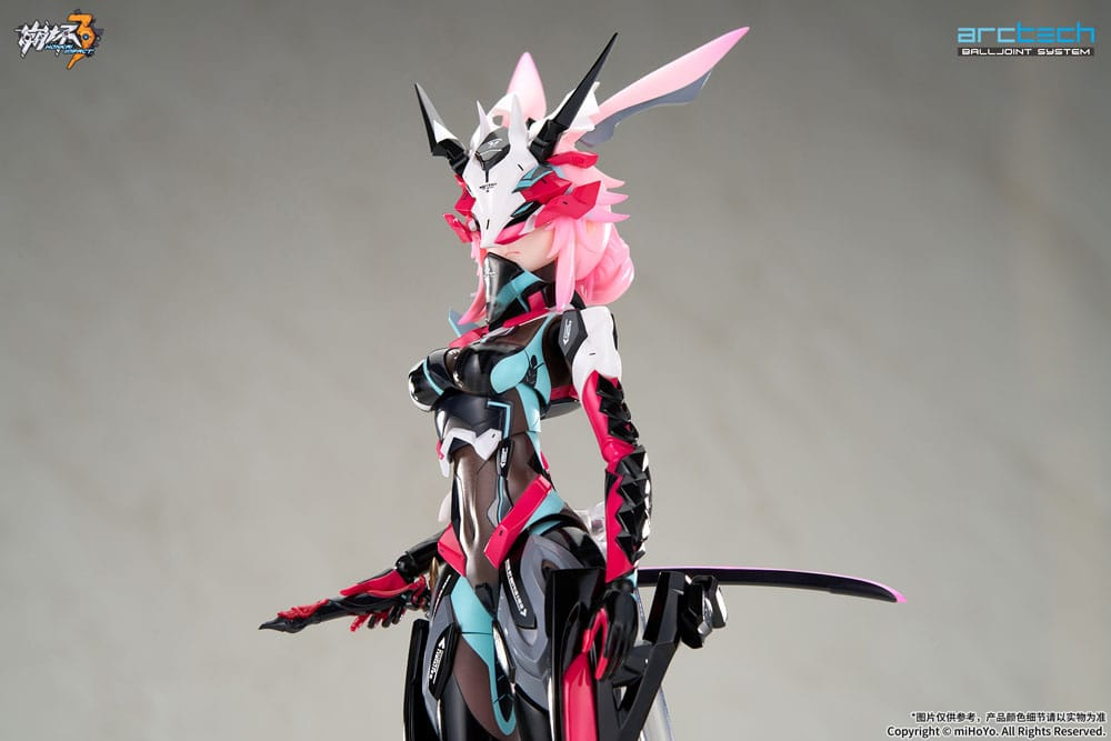 Honkai Impact 3rd Arctech 1/8 Scale Posable Statue Yae Kasumi - Darkbolt Jonin Neon Shade Ver