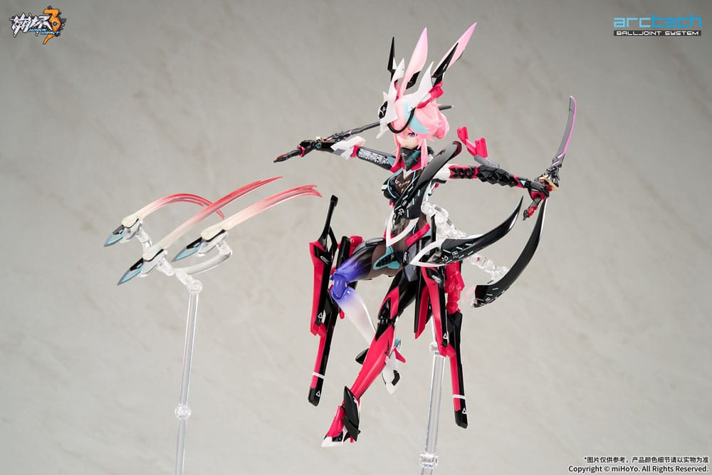 Honkai Impact 3rd Arctech 1/8 Scale Posable Statue Yae Kasumi - Darkbolt Jonin Neon Shade Ver
