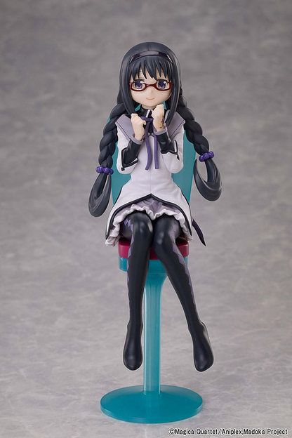 Puella Magi Madoka Magica The Movie: Rebellion Statue Homura Akemi Tea Party Cake Song Ver