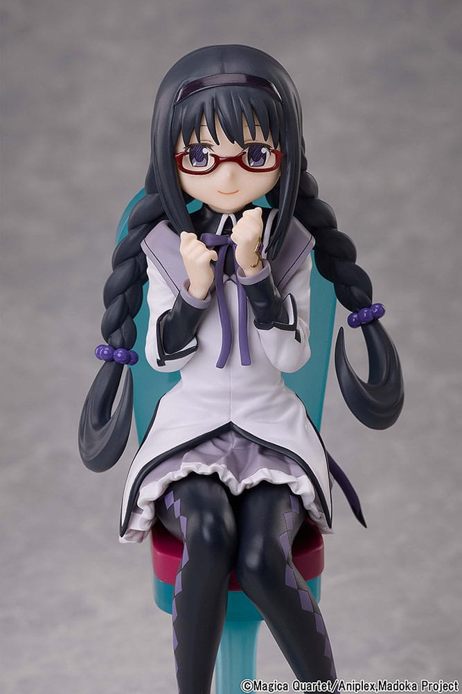 Puella Magi Madoka Magica The Movie: Rebellion Statue Homura Akemi Tea Party Cake Song Ver