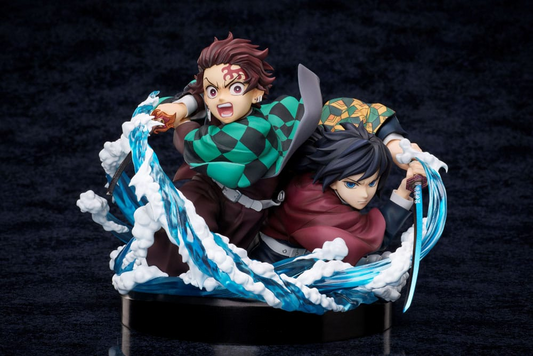 Demon Slayer: Kimetsu no Yaiba Statue Tanjiro & Giyuu