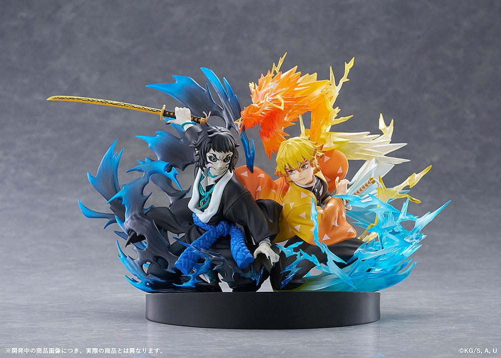 Demon Slayer: Kimetsu no Yaiba Statue Zenitsu Agatsuma & Kaigaku