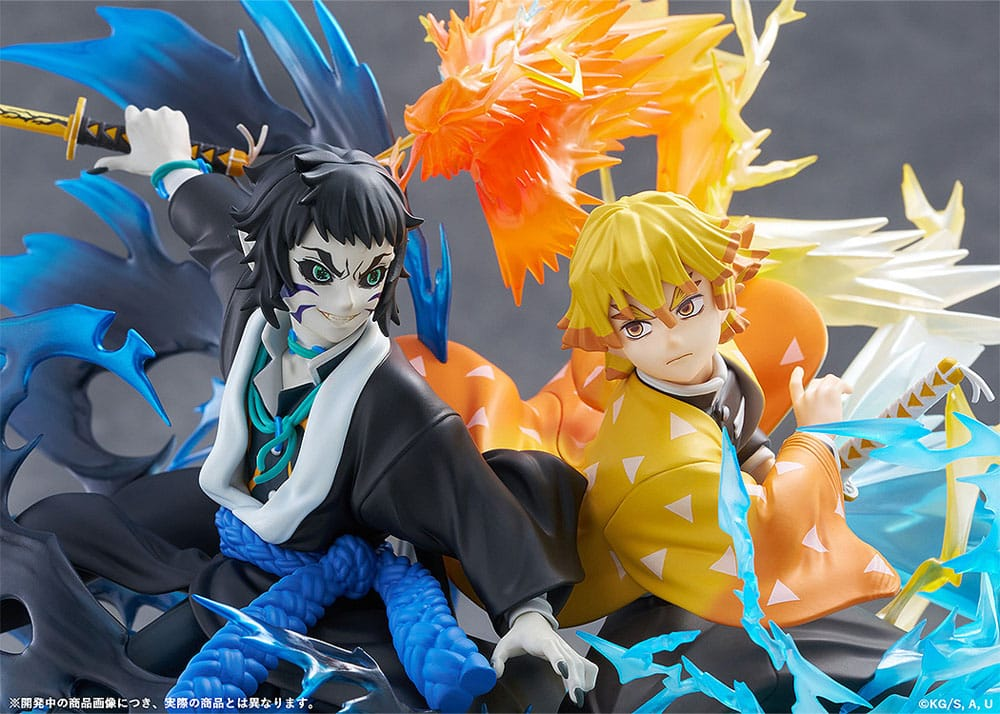 Demon Slayer: Kimetsu no Yaiba Statue Zenitsu Agatsuma & Kaigaku