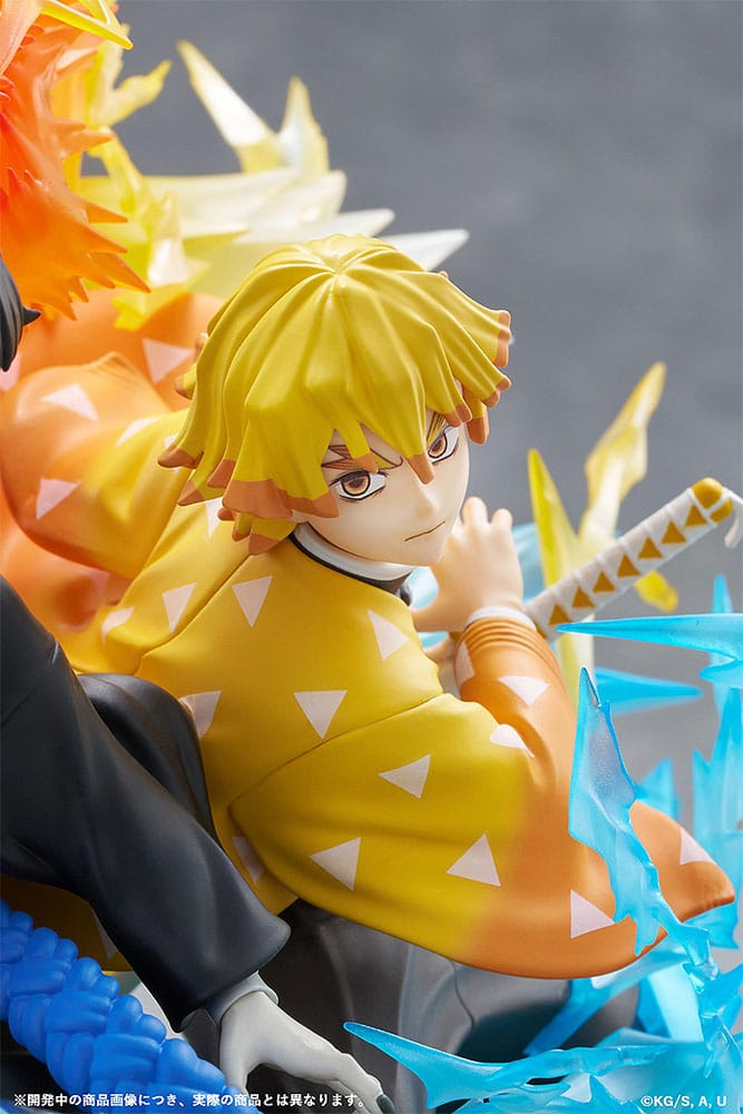 Demon Slayer: Kimetsu no Yaiba Statue Zenitsu Agatsuma & Kaigaku