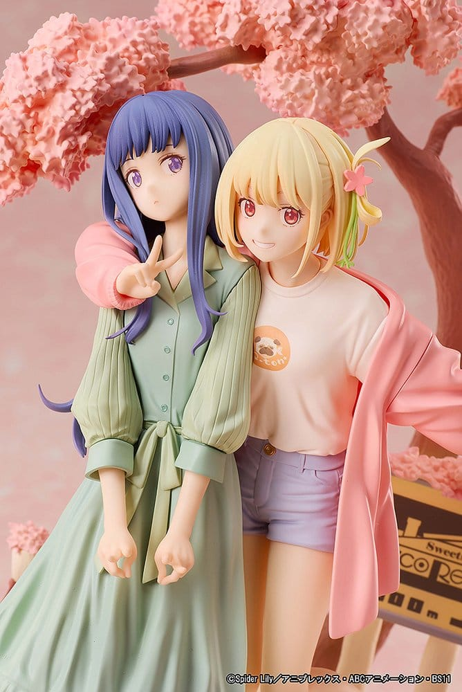 Lycoris Recoil Statue Chisato Nishikigi & Takina Inoue Spring Ver
