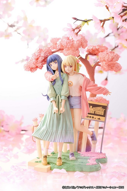 Lycoris Recoil Statue Chisato Nishikigi & Takina Inoue Spring Ver