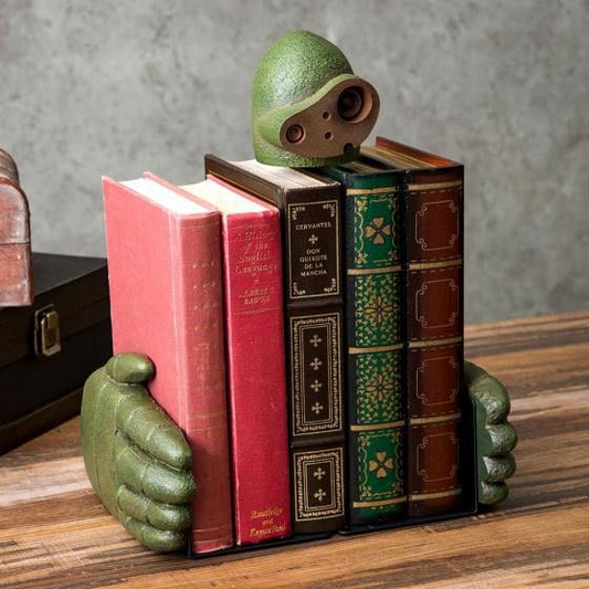 Castle in the Sky Bookends Robot Soldier