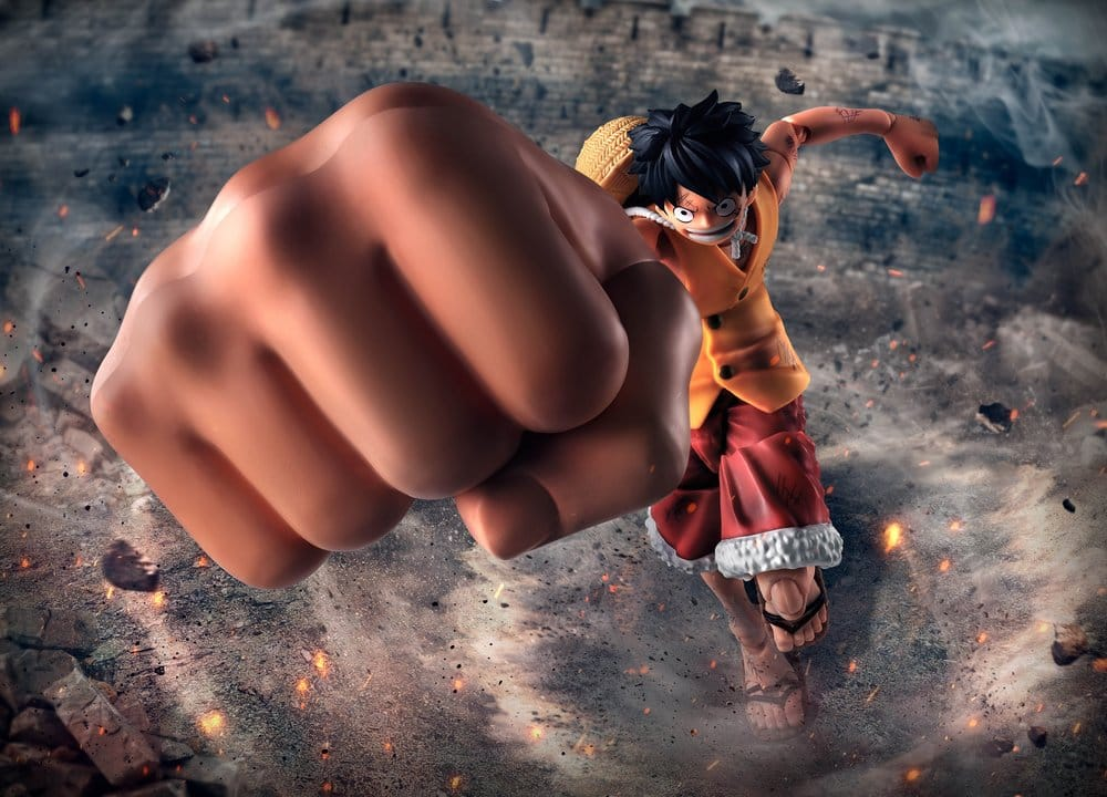 One Piece S.H. Figuarts Accessory Set Monkey D. Luffy Gear Three Marineford Arc Ver
