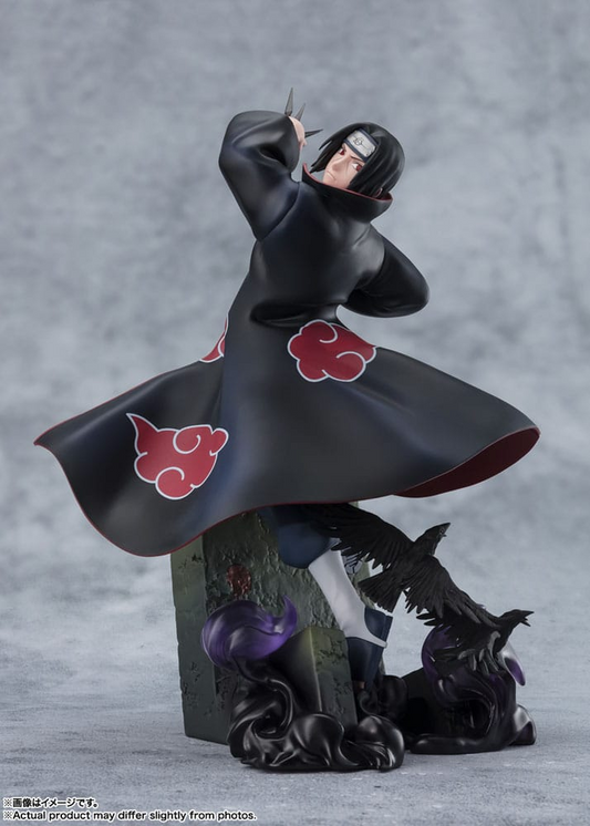 Naruto Shippuden Itachi Uchiha - The Light & Dark of the Mangekyo Sharingan Figuarts ZERO Extra Battle Action Figure