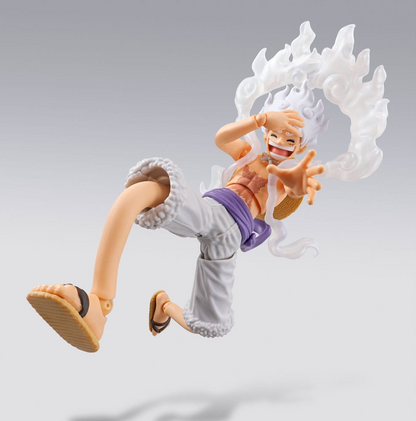 One Piece S.H. Figuarts Monkey D. Luffy Gear 5 Future Island Egghead
