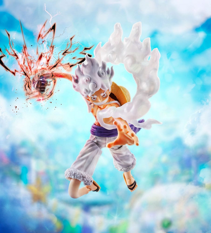 One Piece S.H. Figuarts Monkey D. Luffy Gear 5 Future Island Egghead