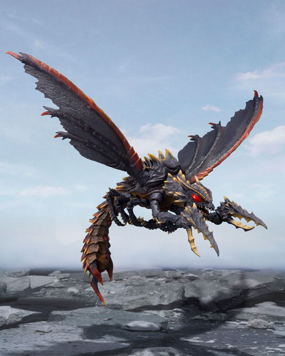 Godzilla S.H. Monster Arts Megaguirus Evolution Set