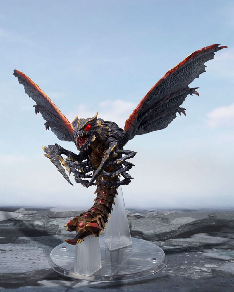 Godzilla S.H. Monster Arts Megaguirus Evolution Set