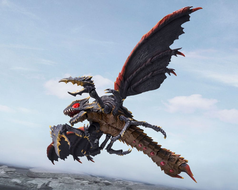 Godzilla S.H. Monster Arts Megaguirus Evolution Set