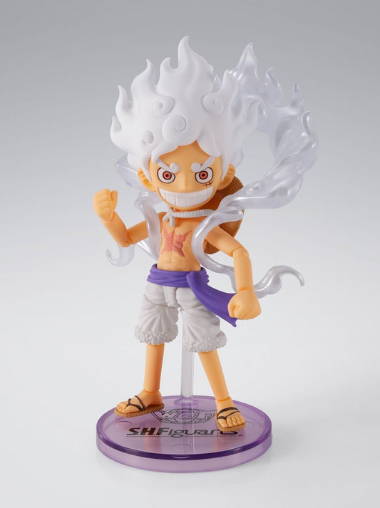 One Piece World Collactable Figures x S.H. Figuarts Monkey D. Luffy Gear 5