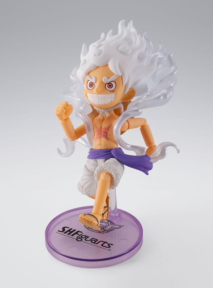 One Piece World Collactable Figures x S.H. Figuarts Monkey D. Luffy Gear 5