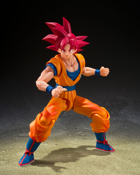 Dragon Ball Super S.H. Figuarts Super Saiyan God Son Goku (God Aura)