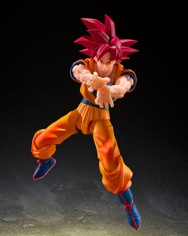 Dragon Ball Super S.H. Figuarts Super Saiyan God Son Goku (God Aura)
