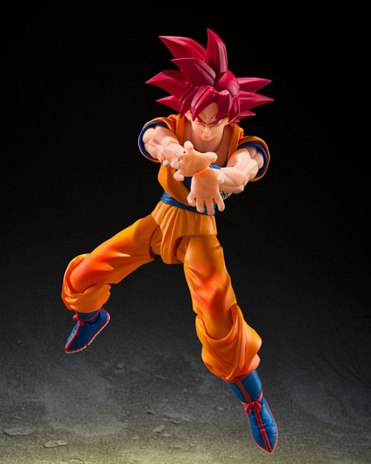 Dragon Ball Super S.H. Figuarts Super Saiyan God Son Goku (God Aura)
