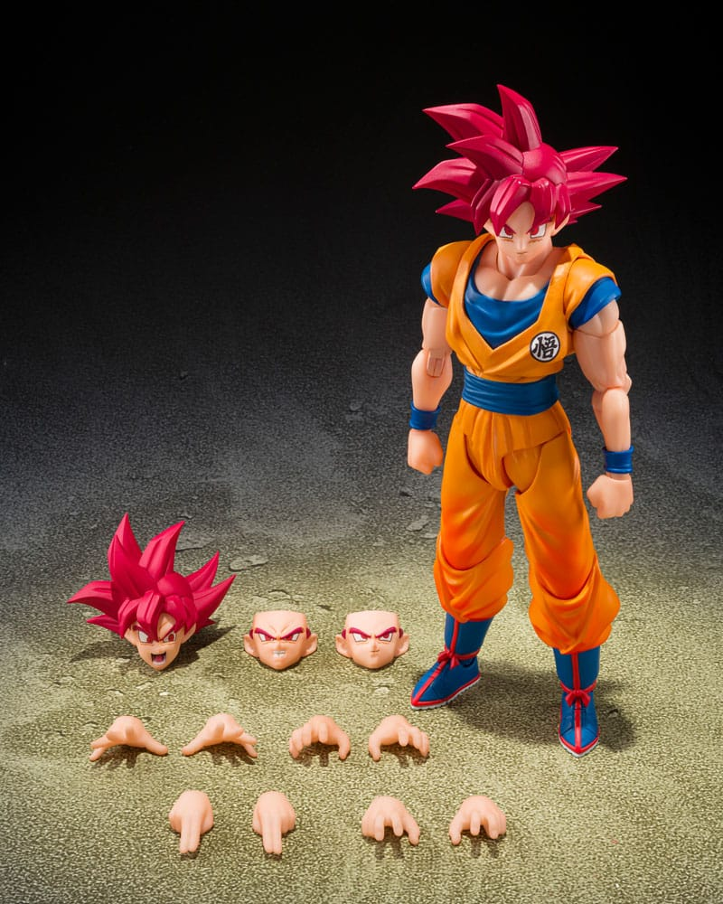 Dragon Ball Super S.H. Figuarts Super Saiyan God Son Goku (God Aura)